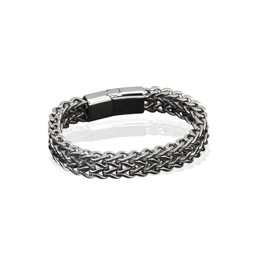 8mm Foxtail Chain Bracelet