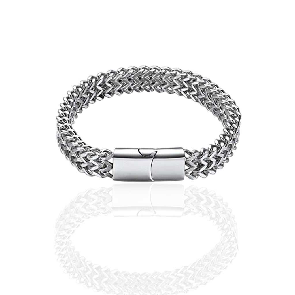 8mm Foxtail Chain Bracelet