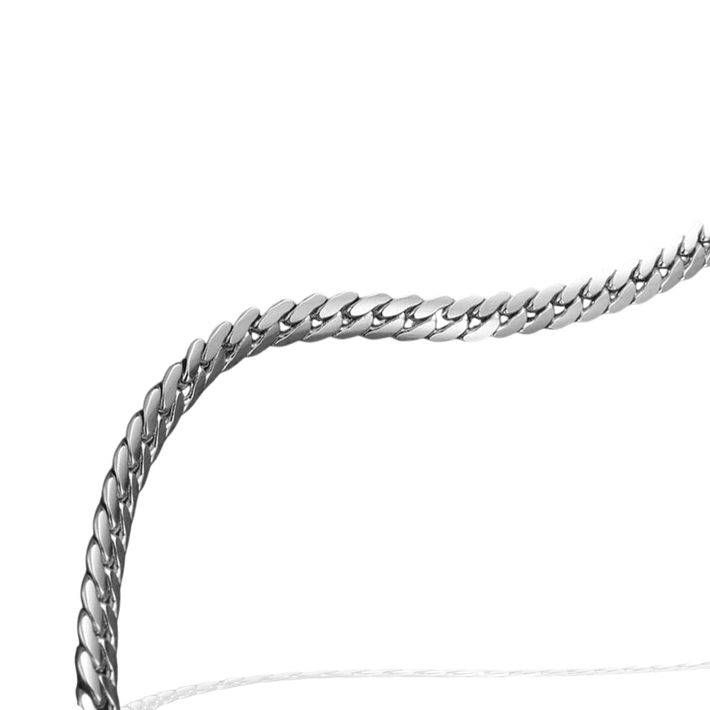 Flat Cuban Chain Necklace
