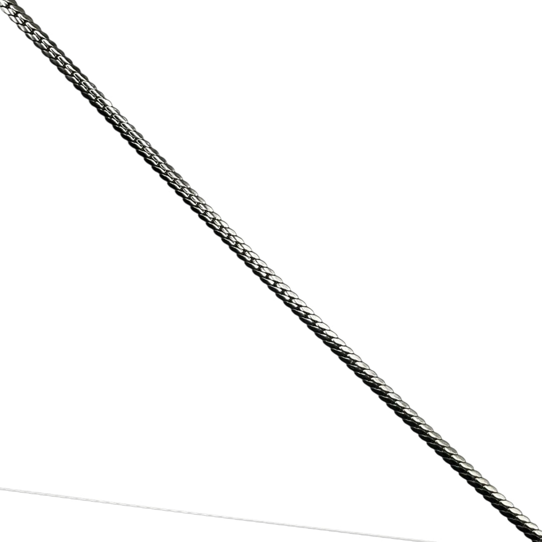 Flat Cuban Chain Necklace