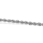 Double Helix Rope Chain Necklace
