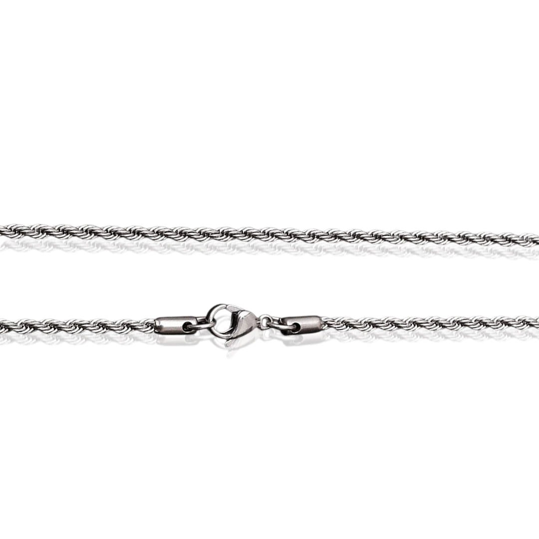 Double Helix Rope Chain Necklace